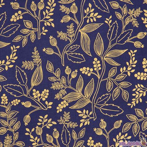 navy with metallic pattern fabric|Metallic Navy Fabric .